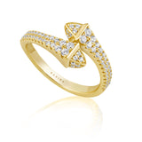 Pave Snake Ring Aaria Tees