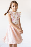 Peach Sequin Twirl Skort - Aaria Tees Aaria Tees
