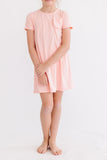 Peach T-Shirt Dress - Aaria Tees Aaria Tees