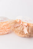 Peach & Gold Glitter Tutu Bloomer - Aaria Tees Aaria Tees