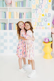 Peanut Butter Jelly Time S/S Pocket Twirl Dress - Aaria Tees Aaria Tees