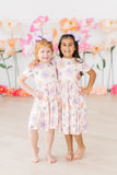 Peanut Butter Jelly Time S/S Pocket Twirl Dress - Aaria Tees Aaria Tees