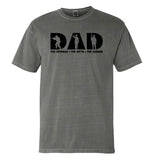 Dad The Veteran The Myth The Legend (Front) Aaria Tees