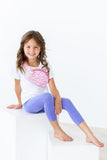 Periwinkle Leggings - Aaria Tees Aaria Tees