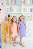 Periwinkle T-Shirt Dress - Aaria Tees Aaria Tees