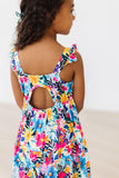 Petal Paradise Ruffle Maxi Dress - Aaria Tees Aaria Tees