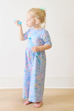 Petal Party Wide Leg Jumpsuit - Aaria Tees Aaria Tees