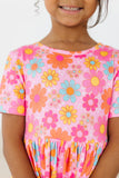 Petal Pop S/S Pocket Twirl Dress - Aaria Tees Aaria Tees