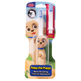 Petey the Puppy Toothbrush for Kids With Bonus Brush Aaria Tees