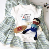 graphic bodysuit | daddy's first mate - Aaria Tees Aaria Tees