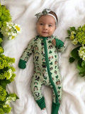 Puppy Parade (Convertible Zip Footies) - Aaria Tees Aaria Tees