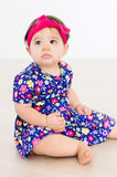 Pick a Posy S/S Twirl Bodysuit - Aaria Tees Aaria Tees