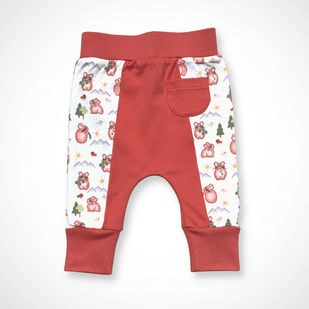 Pika Long Sleeve Bodysuit and Pant | Organic Pima Cotton - Aaria Tees Aaria Tees