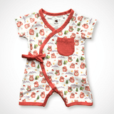 Pika Kimono Shorty Romper | Organic Pima Cotton - Aaria Tees Aaria Tees