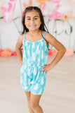 Pineapple Party Strappy Play Romper - Aaria Tees Aaria Tees