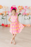 Pink Lemonade Tank Twirl Dress - Aaria Tees Aaria Tees