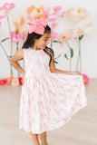 Pink Paradise Tank Twirl Dress - Aaria Tees Aaria Tees