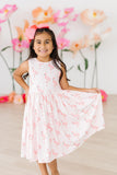 Pink Paradise Tank Twirl Dress - Aaria Tees Aaria Tees