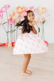Pink Paradise Tank Twirl Dress - Aaria Tees Aaria Tees