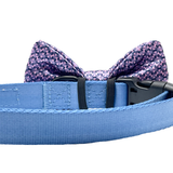 Pink & Blue Dog Bow Tie Aaria Tees