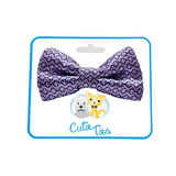 Pink & Blue Dog Bow Tie Aaria Tees