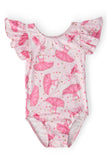 Pirouette S/S Flutter Sleeve Leotard - Aaria Tees Aaria Tees