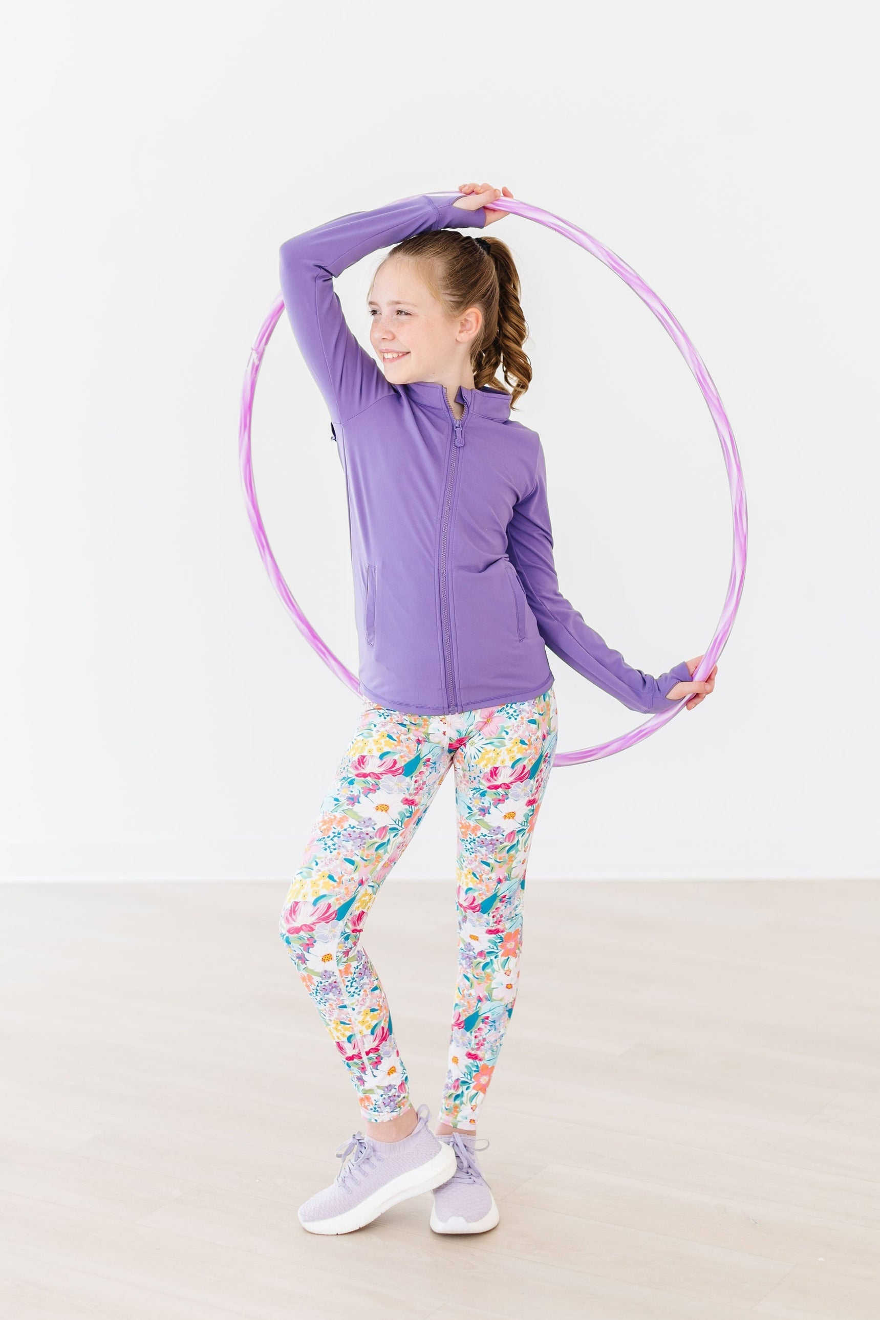 SALE Petal Power Active Legging - Aaria Tees Aaria Tees