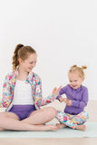 SALE Playful Purple Full-Zip Ruffle Active Jacket - Aaria Tees Aaria Tees