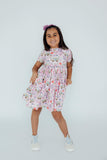 Playground Princess S/S Pocket Twirl Dress - Aaria Tees Aaria Tees
