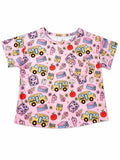 Playground Princess S/S Ruffle Pocket Tee - Aaria Tees Aaria Tees