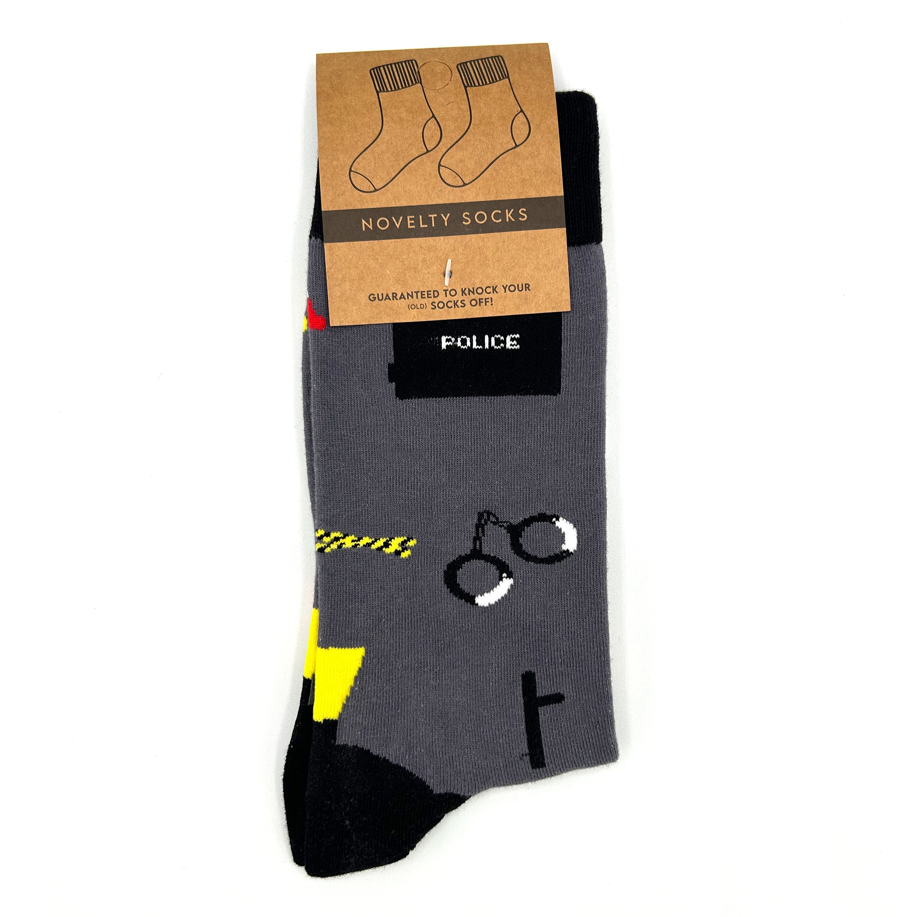Law Enforcement Novelty Socks - Aaria Tees Aaria Tees