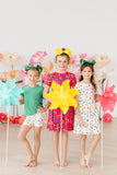 Polka Dot Party S/S Pocket Twirl Dress - Aaria Tees Aaria Tees