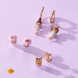 Polly Pocket™ Earring Set of 3 - Aaria Tees Aaria Tees