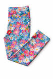 Preppy Floral Leggings - Aaria Tees Aaria Tees