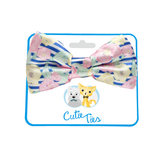 Preppy Pet Floral Dog Bow Tie Aaria Tees
