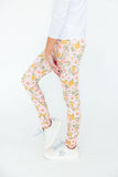 Pretty Peachy Leggings - Aaria Tees Aaria Tees