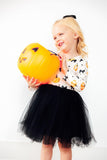 Pretty in Pumpkin L/S Tutu Dress - Aaria Tees Aaria Tees