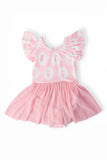 Prima Ballerina S/S Twirl Leotard - Aaria Tees Aaria Tees