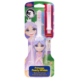 Princess Pearly Whites Toothbrush for Kids With Bonus Brush Aaria Tees
