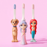 Princess Pearly Whites Toothbrush for Kids With Bonus Brush Aaria Tees