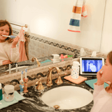 Princess Pearly Whites Toothbrush for Kids With Bonus Brush Aaria Tees