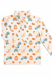 Pumpkin Spice Pups L/S Polo - Aaria Tees Aaria Tees