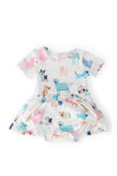 Puppy Pals S/S Twirl Bodysuit - Aaria Tees Aaria Tees