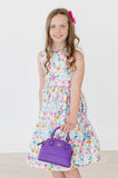 Purple Girl's Crossbody Purse - Aaria Tees Aaria Tees