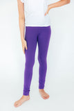 Purple Leggings - Aaria Tees Aaria Tees
