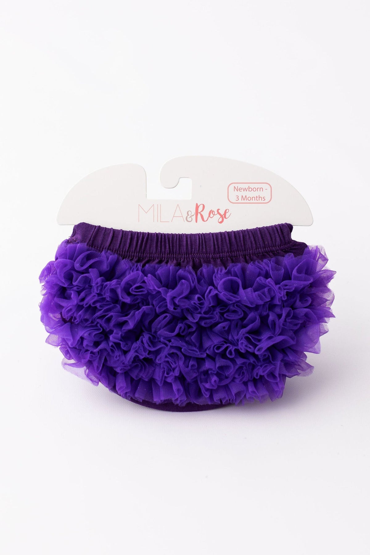 Purple Ruffle Bum Bloomer - Aaria Tees