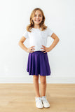 Purple Twirl Skort - Aaria Tees Aaria Tees