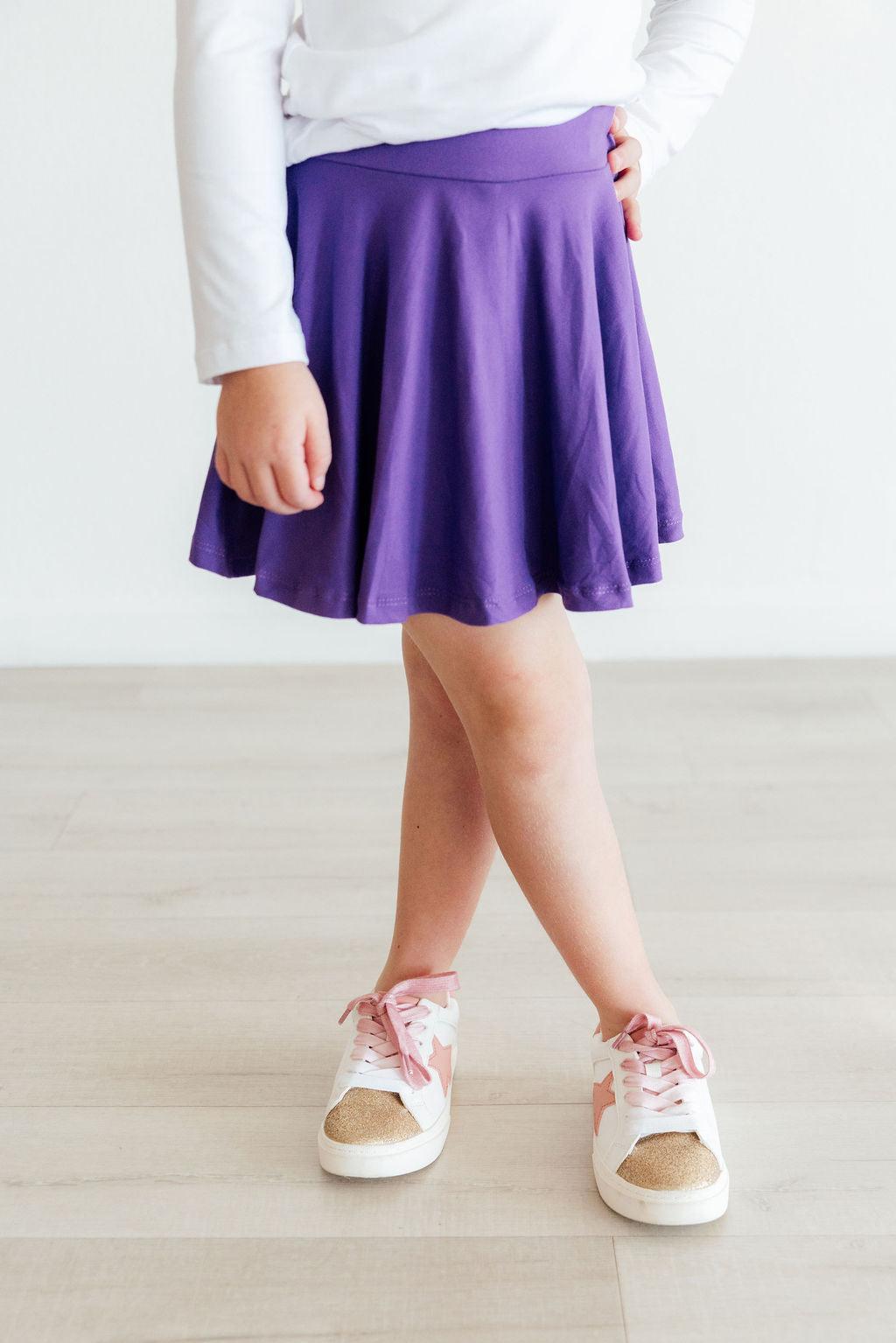 Purple Twirl Skort - Aaria Tees Aaria Tees