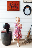 Purr-fectly Spooky 3/4 Sleeve Pocket Twirl Dress - Aaria Tees Aaria Tees