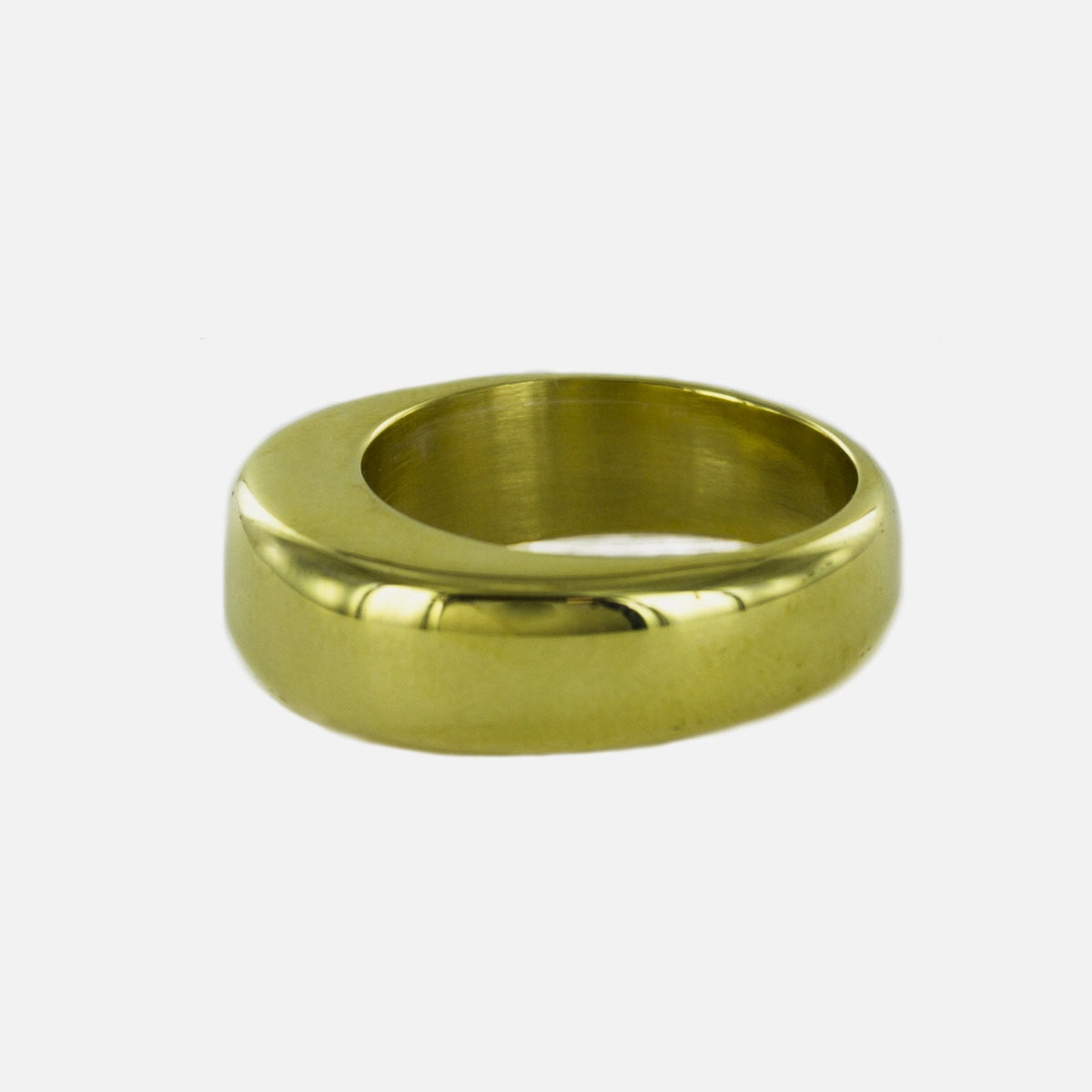 Hollow Brass Ring - Aaria Tees